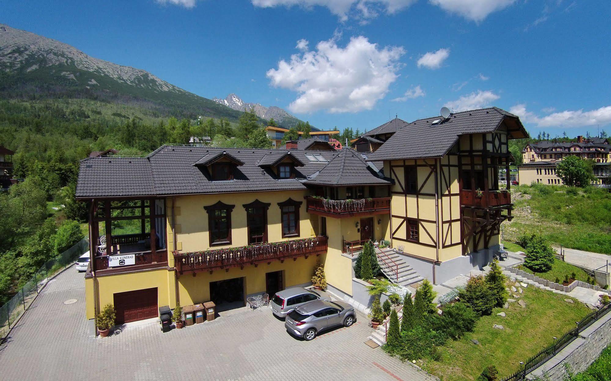 Pension Villa Kunerad วิสโซเค ดาตรี ภายนอก รูปภาพ